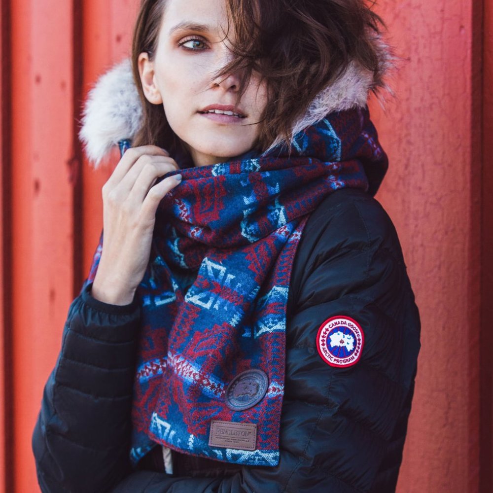 Canada Goose x Pendleton Limited Edition Down-Filled Scarf